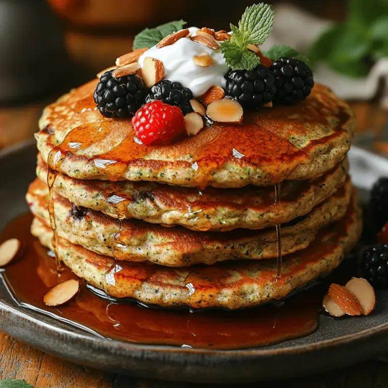 In recent years, the trend toward healthier breakfast options has gained significant momentum. More people are seeking meals that not only satisfy their taste buds but also nourish their bodies. This shift in breakfast culture has inspired culinary creativity, leading to the incorporation of vegetables into traditional breakfast dishes. One such innovative recipe that has surfaced is Zucchini Oatmeal Pancakes. These pancakes are not only delicious but also a fantastic way to sneak in some extra nutrition at the start of your day.