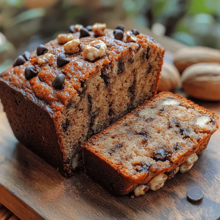 Banana bread is more than just a delicious treat; it has become a cherished comfort food in many households. Known for its moist texture and rich flavor, banana bread is the perfect solution for overripe bananas, transforming them into a delightful loaf that can be enjoyed any time of the day. Not only is banana bread easy to make, but it also carries a nostalgic charm that brings back memories of home baking and warm kitchens.