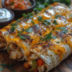 In the ever-evolving landscape of culinary options, wraps have emerged as a beloved choice for meals that are both convenient and satisfying. Their versatility allows for an endless variety of fillings, making them suitable for any occasion, from casual lunches to festive gatherings. Among the myriad of wrap recipes available, Cheesy Chicken Fiesta Wraps stand out as a delightful fusion of flavors and textures that are sure to please any palate.