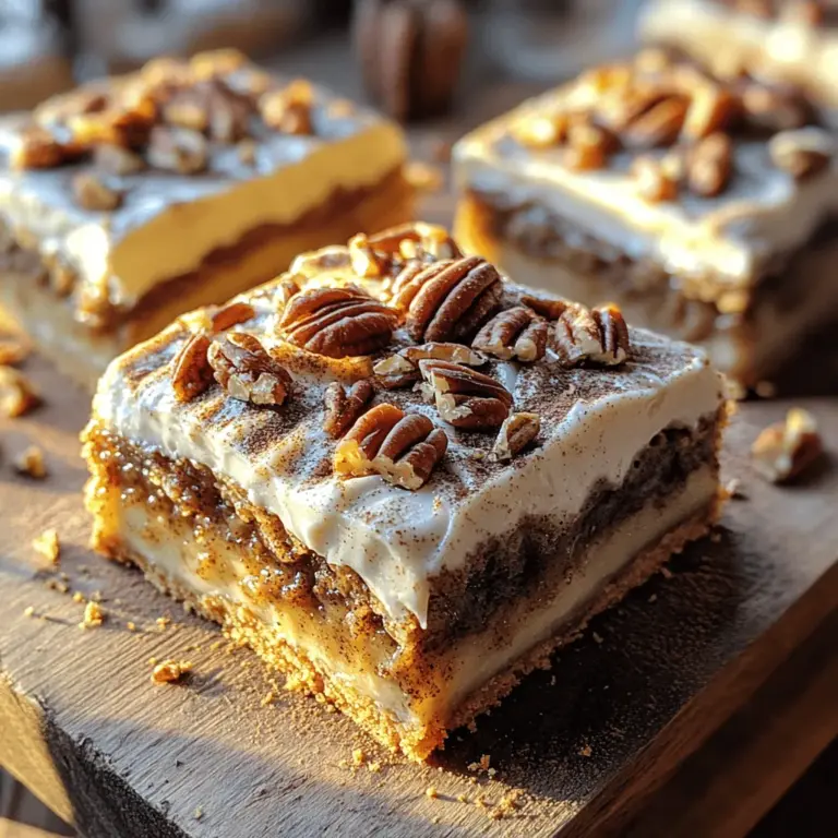 If you’ve ever found yourself torn between the comforting warmth of freshly baked cinnamon rolls and the convenience of a quick-to-serve dessert, you are in for a delightful treat. Enter the Cinnamon Roll Bliss Bars—a modern twist on the classic cinnamon roll that combines the best of both worlds. These bars capture the gooey sweetness and aromatic spice of traditional cinnamon rolls while offering the ease and simplicity that bar desserts provide. They are perfect for any occasion, whether you're hosting a festive gathering, enjoying a leisurely brunch, or simply indulging in a cozy night at home with family.