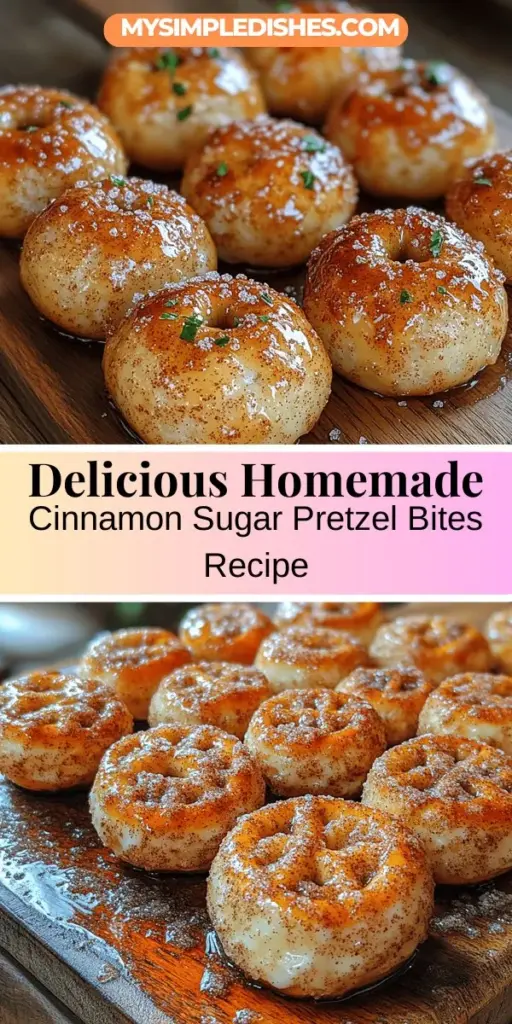 Dive into the delightful world of homemade cinnamon sugar pretzel bites! This easy step-by-step guide will show you how to create soft, chewy bites coated in a sweet cinnamon sugar mixture. Perfect for movie nights or gatherings, these pretzel bites are sure to impress. Learn about the key ingredients, the science of pretzel making, and the unique boiling process that gives them their iconic texture. Indulge in the warm, comforting flavors of this classic treat made right in your kitchen!