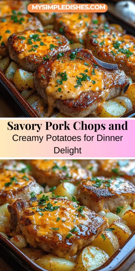 Explore the comforting flavors of Savory Pork Chops & Potato Delight, a perfect dish for family dinners or special occasions. This recipe combines tender bone-in pork chops with creamy Yukon Gold potatoes, seasoned to perfection with aromatics and spices. Follow our easy step-by-step guide to create a delicious meal that resonates with warmth and satisfaction. Ideal for any gathering, this hearty dish is sure to be a crowd favorite that everyone will crave.