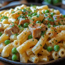 Tuna Pasta Delight is a culinary gem that has captured the hearts of families and food enthusiasts alike. This versatile dish is not only easy to make but also incredibly satisfying, making it an ideal choice for busy weeknights, potlucks, or summer picnics. With its creamy texture and wholesome ingredients, Tuna Pasta Delight stands out as a family favorite that can be whipped up in no time, providing both nourishment and comfort.