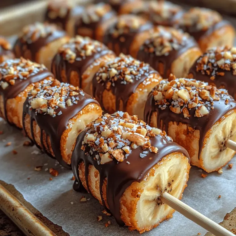 When it comes to satisfying your sweet tooth without compromising on health, few treats can rival the delightful combination of chocolate and bananas. Chocolate Dipped Banana Bliss Pops are not just a delicious indulgence; they are a guilt-free dessert that offers a perfect balance of flavor and nutrition. These pops are not only visually appealing but also incredibly versatile. You can customize them to your taste, making them a delightful treat for both kids and adults alike.