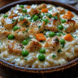 To create the perfect Creamy Dreamy Chicken and Rice, selecting the right ingredients is crucial. Each component plays a vital role in enhancing the flavor and texture of the dish. Let’s explore the key ingredients that will transform your meal into a creamy delight.