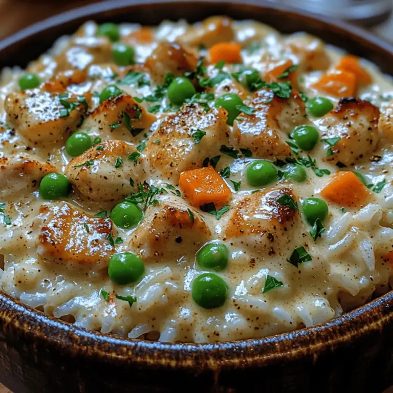 To create the perfect Creamy Dreamy Chicken and Rice, selecting the right ingredients is crucial. Each component plays a vital role in enhancing the flavor and texture of the dish. Let’s explore the key ingredients that will transform your meal into a creamy delight.