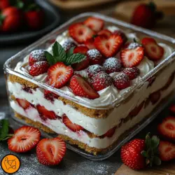 To create the perfect Berry Bliss Icebox Cake, it’s crucial to understand the role of each ingredient. Let’s delve into the main components that make this dessert truly blissful.