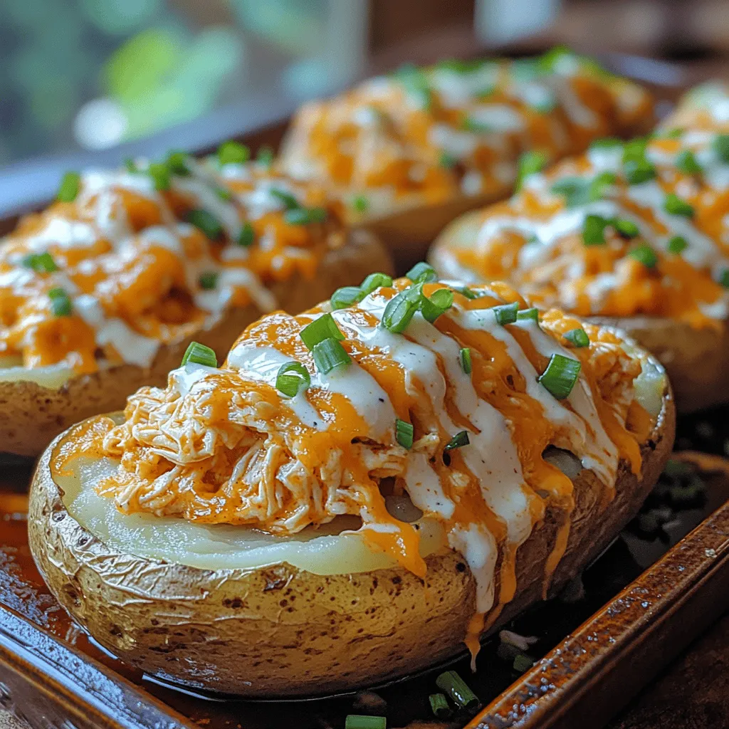 Buffalo Bliss Stuffed Potatoes are a mouthwatering and satisfying meal option that perfectly balances creamy, spicy, and cheesy flavors. This dish has become a favorite among food enthusiasts, particularly for its ability to combine comfort food with the bold taste of buffalo sauce. Whether you're hosting a gathering, celebrating game day, or enjoying a cozy family dinner, these stuffed potatoes are sure to impress. Their versatility allows for customization based on personal preferences, ensuring that everyone at the table will find something to love.