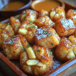 There's something undeniably comforting about homemade treats, especially when they involve the sweet and tart crunch of fresh apples. Apple desserts have a unique ability to evoke nostalgia, reminding us of cozy family gatherings, warm kitchens, and the joyous celebration of seasonal harvests. One such delightful creation is the Sweet & Crunchy Apple Fritter Bites—a perfect blend of golden, crispy exteriors and tender, flavorful apple interiors. These fritter bites are not only easy to prepare but also versatile enough to shine at any occasion, whether it's a weekend brunch with friends, a festive family get-together, or just a simple indulgence to satisfy that sweet craving.