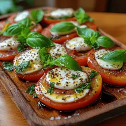 Originating from the sun-soaked shores of the Island of Capri in Italy, the Caprese salad is a beloved dish that embodies the essence of Italian cuisine. Traditionally known as "Insalata Caprese," this vibrant salad is celebrated not only for its stunning presentation but also for its simple yet bold flavors. Its ingredients – ripe tomatoes, fresh mozzarella, aromatic basil, and a drizzle of olive oil – reflect the Italian philosophy of using high-quality, fresh produce to create dishes that are both elegant and satisfying.