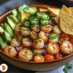 Ceviche is a captivating dish that epitomizes the essence of Latin American cuisine, bringing together vibrant flavors and fresh ingredients in a way that delights the palate. Originating from coastal regions where seafood is abundant, ceviche has become a beloved staple, showcasing the ingenuity of preparing raw fish or shellfish "cooked" in citrus juices. Among the myriad of ceviche variations, shrimp avocado ceviche stands out as a particularly refreshing option, making it an ideal choice for warm weather gatherings.
