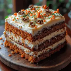 Carrot cake has long been a beloved staple in the world of desserts, cherished for its moist texture and delightful flavor profile. The combination of sweet, earthy carrots and warm spices creates a cake that is both comforting and indulgent, making it a popular choice for celebrations ranging from birthdays to holiday gatherings. Among the myriad of carrot cake recipes, the "Carrot Dreams Cake" stands out as a true gem. This recipe elevates the classic dessert to new heights, boasting a moist crumb, rich flavor, and a luscious cream cheese frosting that will leave your taste buds dancing.