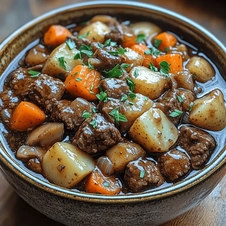 There's something undeniably enchanting about the aroma of a slow-cooked meal wafting through your home. It evokes feelings of warmth, comfort, and nostalgia, transporting us to a place where hearty meals were enjoyed with family and friends. In our fast-paced world, the allure of slow-cooked dishes has never been more appealing. Enter the Slow Cooker Balsamic Beef Stew—a dish that embodies all the qualities we cherish in comfort food while fitting seamlessly into our busy lifestyles.