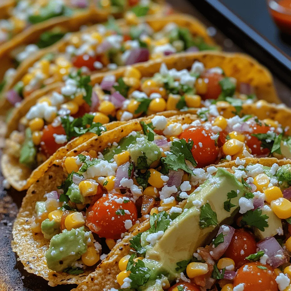 Sweet corn, with its succulent kernels, offers a natural sweetness that complements the rich, buttery flavor of avocado. Together, they create a harmonious blend that is both satisfying and refreshing. The beauty of tostadas lies in their versatility; you can customize them with various toppings and ingredients to suit your personal preferences or dietary needs. Whether you’re hosting a casual gathering or looking for a quick weeknight dinner, these tostadas provide an effortless way to impress your guests or enjoy a nutritious meal at home.