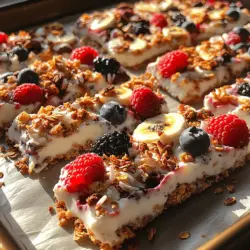Fruity Frozen Yogurt Bark is an enticing dessert that beautifully marries taste and nutrition. This simple yet satisfying treat is perfect for anyone craving a sweet indulgence without the guilt. Whether you're looking for a refreshing snack on a hot summer day or a healthy dessert option for the family, this yogurt bark delivers a burst of fruity flavor in every bite. In this article, we will delve into the delightful characteristics of Fruity Frozen Yogurt Bark, exploring its health benefits, versatile variations, and serving suggestions. By the end, you will be equipped with all the information you need to whip up your own delicious version of this delightful treat.