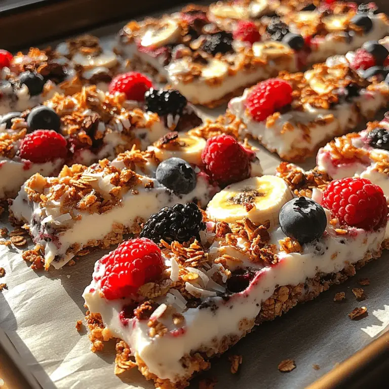 Fruity Frozen Yogurt Bark is an enticing dessert that beautifully marries taste and nutrition. This simple yet satisfying treat is perfect for anyone craving a sweet indulgence without the guilt. Whether you're looking for a refreshing snack on a hot summer day or a healthy dessert option for the family, this yogurt bark delivers a burst of fruity flavor in every bite. In this article, we will delve into the delightful characteristics of Fruity Frozen Yogurt Bark, exploring its health benefits, versatile variations, and serving suggestions. By the end, you will be equipped with all the information you need to whip up your own delicious version of this delightful treat.