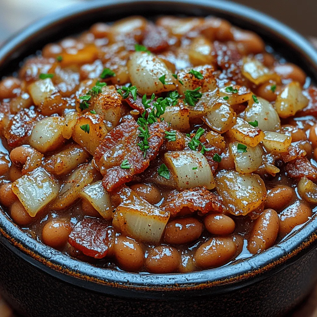 Baked beans have long held a special place in the hearts and homes of many as a quintessential comfort food. Their rich, hearty flavor and satisfying texture make them a staple at family gatherings, barbecues, and potlucks. Traditionally, baked beans are made with a simple combination of beans, sauce, and sweeteners, but this classic dish can easily be elevated with a few unique ingredients. Enter Maple Bacon Baked Beans—a delightful twist that combines the natural sweetness of maple syrup with the smoky, savory flavor of thick-cut bacon.