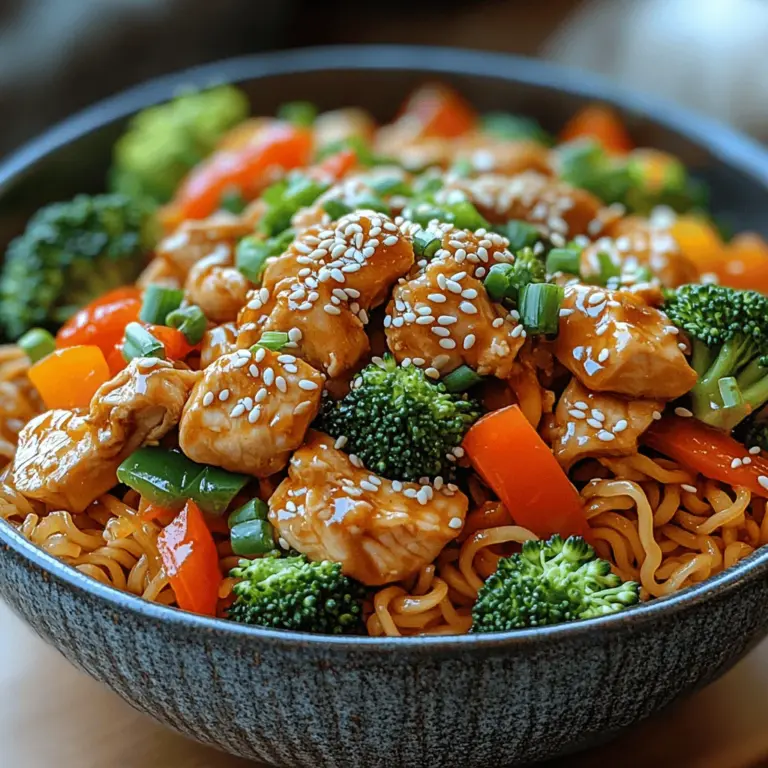 When it comes to creating a nutritious meal, Wok-tastic Chicken Chow Mein is an excellent choice. This dish provides a balanced mix of macronutrients that can satisfy your hunger while supporting your health goals.
