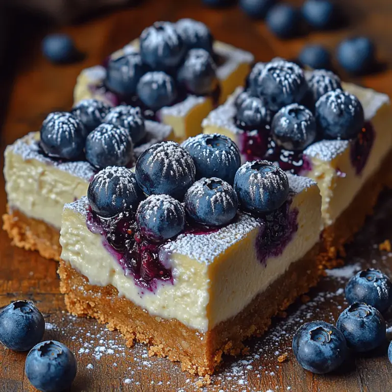 If you're in search of a dessert that perfectly marries the creamy richness of cheesecake with the vibrant freshness of berries, look no further than Berry Bliss Cheesecake Bars. These delightful treats are not only visually stunning but also incredibly satisfying for the palate. With their luscious layers of cream cheese filling and fresh berry toppings, they offer a refreshing alternative to traditional cakes. Cheesecake bars, in general, have gained immense popularity for their convenience—easy to slice, serve, and enjoy. Whether you’re hosting a summer gathering or simply indulging in a sweet craving, these bars are sure to impress.