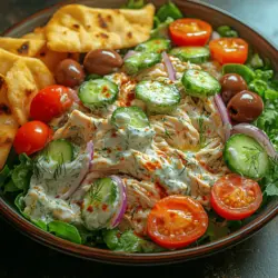 Chicken salads are a staple in many households, celebrated for their versatility and appeal. Whether served as a light lunch, a hearty dinner, or a picnic favorite, chicken salads can cater to various tastes and dietary needs. They are often lauded for their balance of protein, fresh vegetables, and flavorful dressings, making them a go-to choice for health-conscious eaters. Among the myriad of chicken salad variations, the Tzatziki Chicken Salad stands out, thanks to its robust Mediterranean roots and refreshing profile.