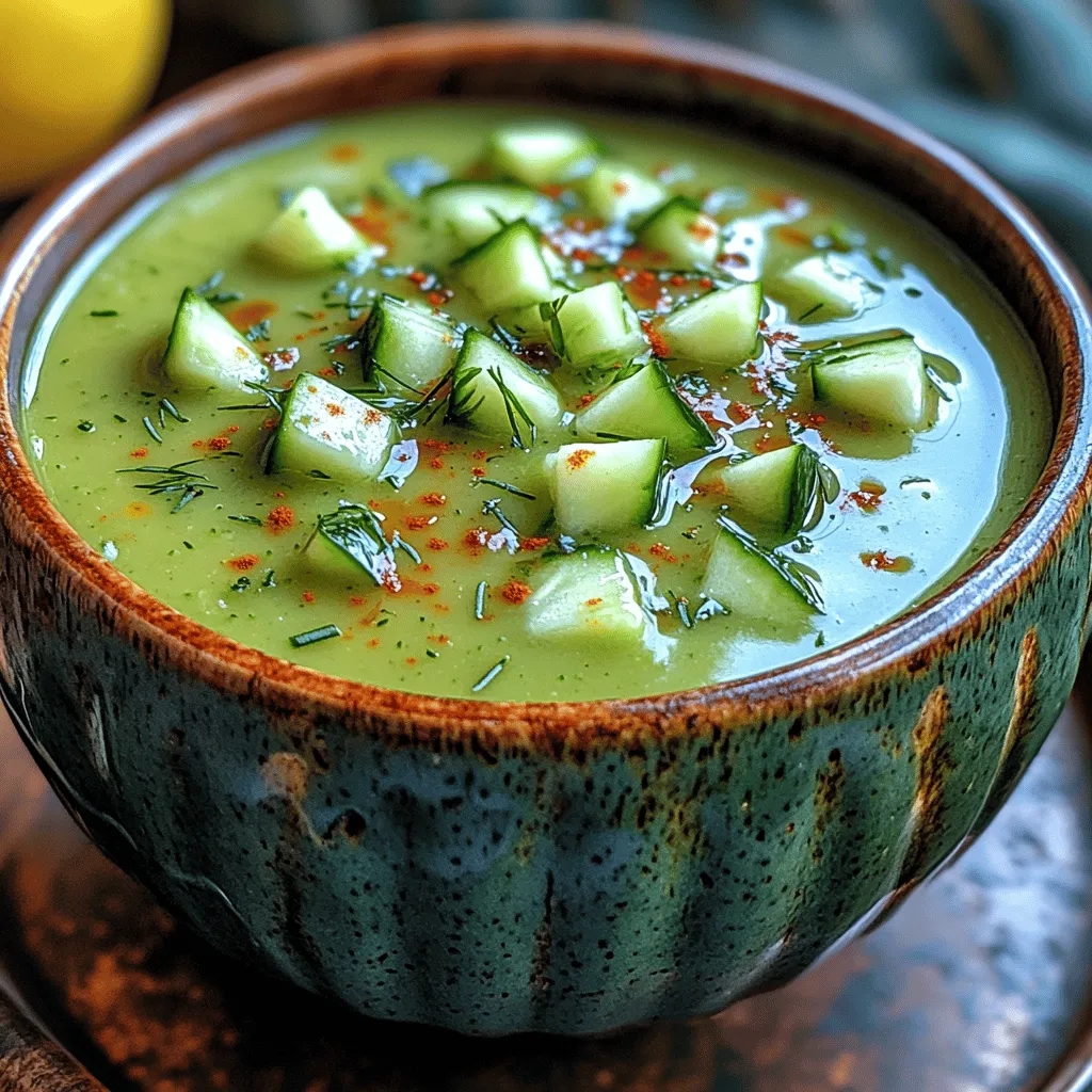 As the warmth of summer approaches or when you simply crave a refreshing dish year-round, a bowl of creamy cucumber soup can be a delightful addition to your culinary repertoire. This Refreshing Vegan Creamy Cucumber Soup stands out not only for its vibrant flavors but also for its health benefits, making it the perfect dish for those looking to nourish their bodies without sacrificing taste.