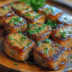 If you’re looking for a dish that embodies gourmet flavors yet is simple enough for a weeknight meal, look no further than Garlic Butter Steak Bites. This recipe features tender bites of sirloin steak, perfectly seared and drenched in a rich garlic butter sauce that elevates the experience to new culinary heights. Whether you’re hosting a gathering, preparing a special dinner for loved ones, or simply craving something indulgent on a busy weeknight, Garlic Butter Steak Bites deliver on both flavor and ease.