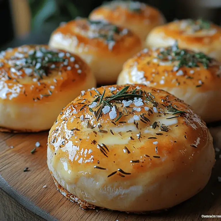 There’s something truly special about the aroma of freshly baked bread wafting through your home. It evokes comfort, warmth, and a sense of togetherness that few other foods can match. Among the many types of bread that grace our tables, homemade rolls hold a special place in our hearts, especially when they are infused with the captivating flavors of rosemary and garlic. This Rosemary Garlic Dinner Rolls recipe is not just another bread recipe; it is a culinary adventure that will elevate your family gatherings and intimate dinners to new heights.