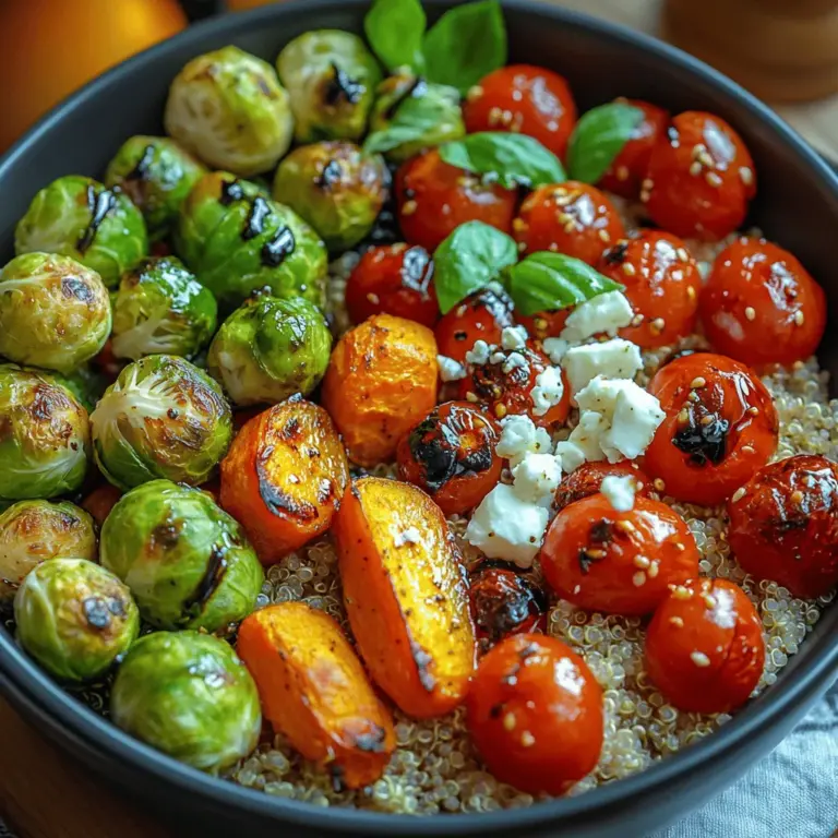 In the world of healthy eating, a balanced diet often begins with vibrant vegetables. The Balsamic Roasted Veggie Bowl is a celebration of seasonal produce, showcasing an array of colorful vegetables combined with the rich flavors of balsamic vinegar. This dish not only offers a nourishing meal but also provides a delightful culinary experience, making it perfect for both casual dinners and special occasions.