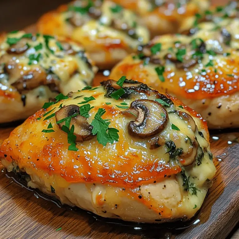 Understanding the key components of the Savory Mushroom Stuffed Chicken Breast can enhance your appreciation for this dish. Each ingredient plays a vital role, contributing to the overall flavor, texture, and nutritional profile.