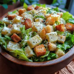 Caesar salad is a beloved classic that has graced tables for decades, known for its crisp romaine lettuce, crunchy croutons, and creamy dressing. This salad, often enjoyed as a starter or a light meal, combines fresh ingredients to create a deliciously satisfying dish. While the traditional Caesar salad is iconic in its own right, adding a unique twist can elevate this classic recipe and introduce exciting new flavors and textures. In this article, we’ll explore a fresh take on the classic Caesar salad that incorporates vibrant ingredients and homemade elements, enhancing both taste and nutrition.