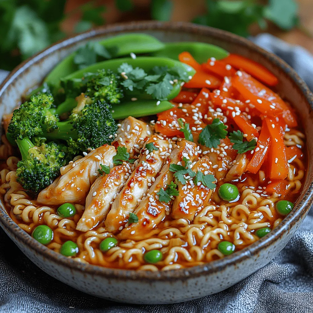 In the culinary world, few dishes can match the comforting embrace of a warm bowl of ramen. This beloved Japanese staple has inspired a multitude of variations, each bringing its unique twist to the table. One such delightful creation is the Zesty Chicken Ramen Stir Fry, a dish that not only satisfies your taste buds but also fits seamlessly into the hustle and bustle of modern life. With its vibrant flavors and quick preparation time, this stir fry is the perfect solution for those seeking a satisfying meal without sacrificing nutrition or time.