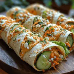 Roasted Red Pepper Hummus Wraps are not just a meal; they’re a delightful culinary experience that perfectly balances taste, health, and versatility. This recipe marries the creamy richness of homemade hummus with vibrant, roasted red peppers, fresh vegetables, and your choice of protein, all wrapped in a soft tortilla or flatbread. Whether you’re packing lunch for work, whipping up a quick dinner, or serving a crowd at a gathering, these wraps are an excellent choice that caters to a variety of dietary preferences.
