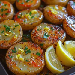When it comes to side dishes that can elevate any meal, roasted potatoes hold a special place in culinary traditions worldwide. Whether served at a casual family dinner or a festive gathering, their warm, comforting nature makes them a beloved staple across various cuisines. Among the myriad of ways to prepare this versatile vegetable, the combination of zesty lemon and aromatic garlic brings a refreshing twist that transforms ordinary roasted potatoes into a mouthwatering dish. In this article, we will explore the delightful recipe for Zesty Lemon Garlic Roasted Potatoes, highlighting the flavors and benefits of each ingredient while providing you with step-by-step instructions for achieving the perfect roast.