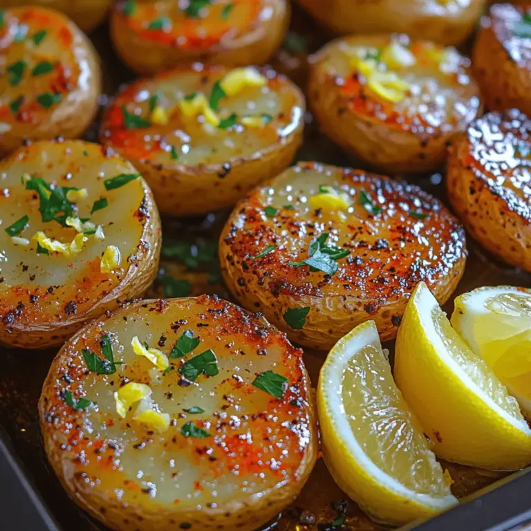 When it comes to side dishes that can elevate any meal, roasted potatoes hold a special place in culinary traditions worldwide. Whether served at a casual family dinner or a festive gathering, their warm, comforting nature makes them a beloved staple across various cuisines. Among the myriad of ways to prepare this versatile vegetable, the combination of zesty lemon and aromatic garlic brings a refreshing twist that transforms ordinary roasted potatoes into a mouthwatering dish. In this article, we will explore the delightful recipe for Zesty Lemon Garlic Roasted Potatoes, highlighting the flavors and benefits of each ingredient while providing you with step-by-step instructions for achieving the perfect roast.