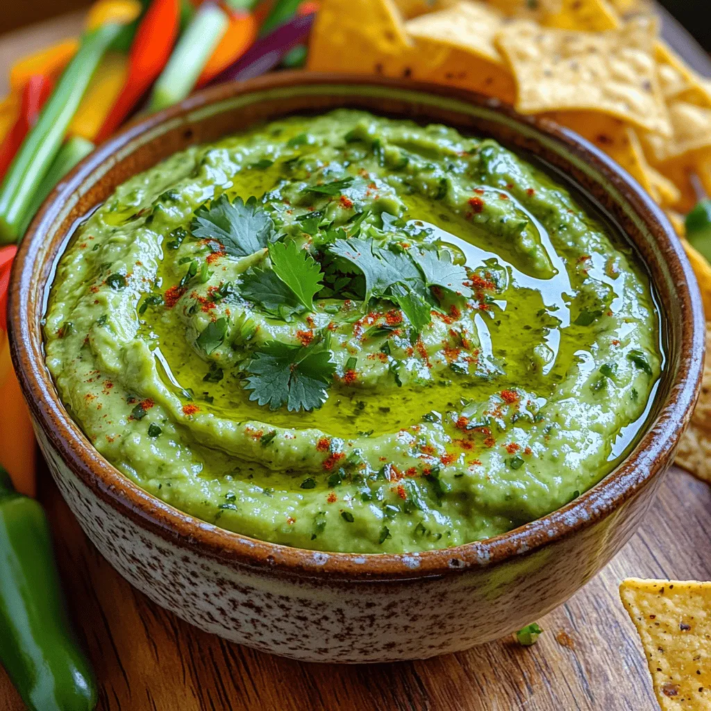 In recent years, avocado-based dips have surged in popularity, becoming a staple at gatherings, parties, and casual get-togethers. This trend is not just a reflection of the avocado's creamy texture and rich taste; it's also a testament to the growing appreciation for healthier, plant-based alternatives to traditional dips. Among these vibrant recipes, Creamy Avocado Cilantro Dip stands out for its refreshing flavor profile and versatility. Whether served as a party appetizer, a topping for tacos, or a spread on sandwiches, this dip is sure to impress.