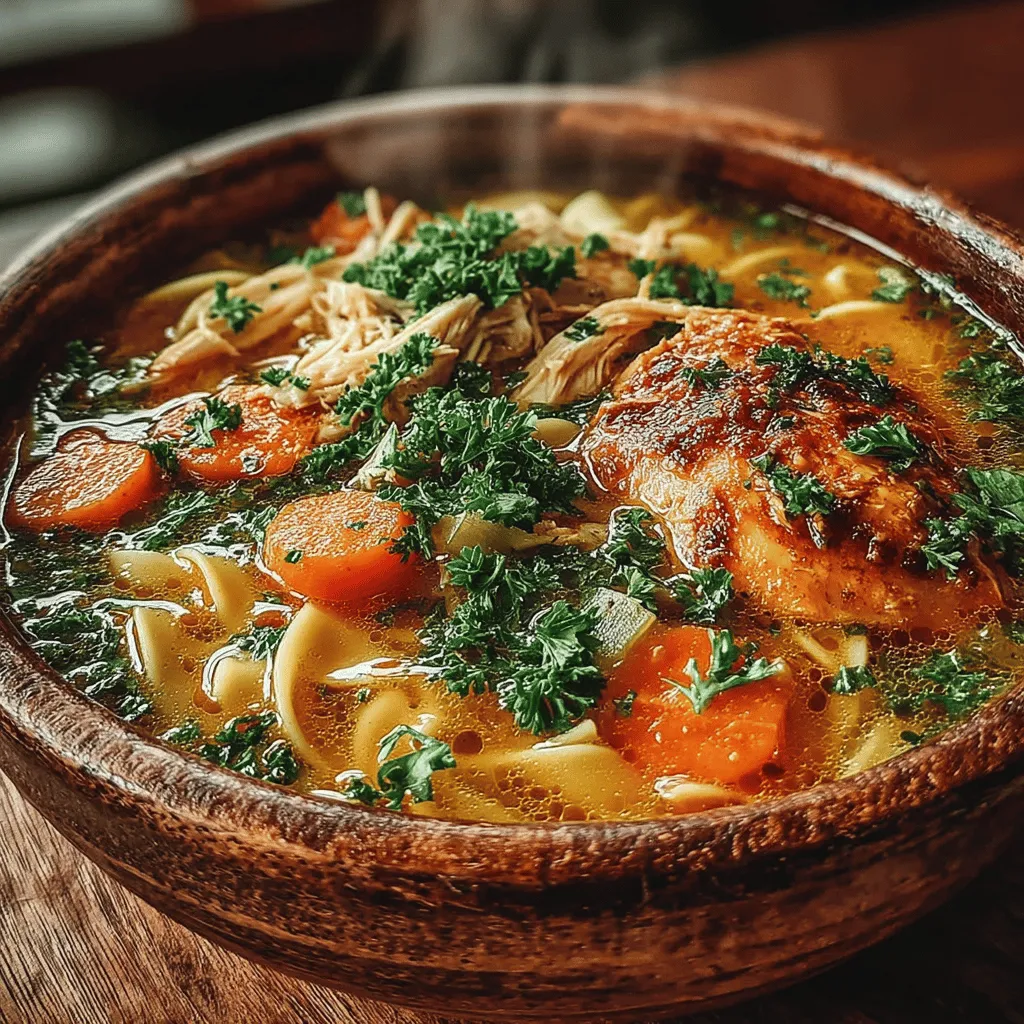 When the chill of winter settles in or when we feel under the weather, few meals evoke comfort quite like a warm bowl of chicken noodle soup. This timeless dish has been a staple in homes across the globe, cherished not just for its flavors, but for its ability to soothe the soul. The heartwarming aroma of simmering chicken, vegetables, and fragrant herbs brings a sense of nostalgia, reminding us of afternoons spent in the kitchen with loved ones.