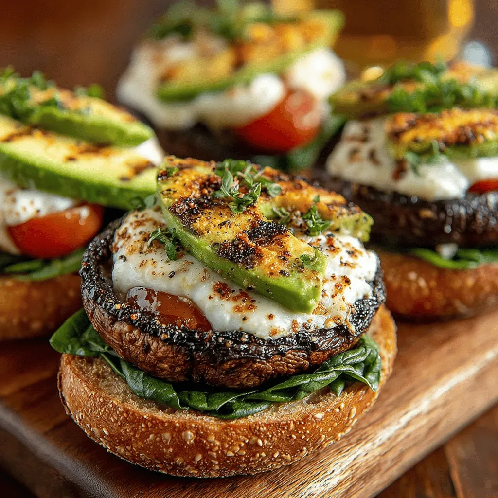 In the realm of culinary delights, grilled Portobello mushroom burgers stand out as a scrumptious and healthful alternative to traditional meat burgers. As interest in plant-based diets surges, more people are discovering the rich flavors and textures that mushrooms can bring to the table. Portobello mushrooms, with their substantial size and meaty consistency, make for an excellent substitute that satisfies both vegetarians and meat-lovers alike. This recipe not only highlights their versatility but also presents a balance of savory flavors that can transform any meal into a gourmet experience.