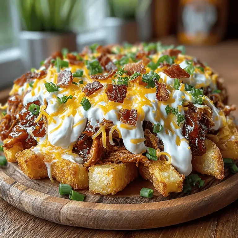 When it comes to comfort food, few dishes can compete with Loaded BBQ Chicken Baked Fries. This delightful creation merges the beloved flavors of crispy, golden fries with the smoky sweetness of BBQ chicken, creating a dish that is not only visually appealing but also packed with flavor. Whether you're hosting a casual gathering, cheering on your favorite team during game day, or looking for a satisfying family dinner, these Loaded BBQ Chicken Baked Fries are guaranteed to impress.