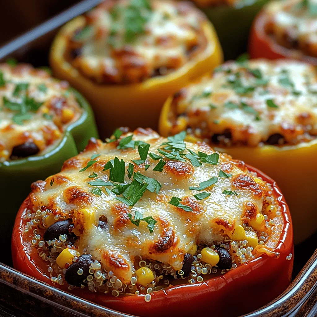 Cheesy Stuffed Bell Pepper Boats are not only a feast for the eyes but also a delightful and nutritious meal option that caters to a variety of dietary preferences. This dish brings together vibrant bell peppers, a hearty filling, and a gooey layer of cheese, making it an enticing choice for both vegetarians and meat-lovers alike. With a perfect balance of flavors and textures, these stuffed peppers are a healthy alternative to traditional comfort foods, allowing you to indulge without the guilt.