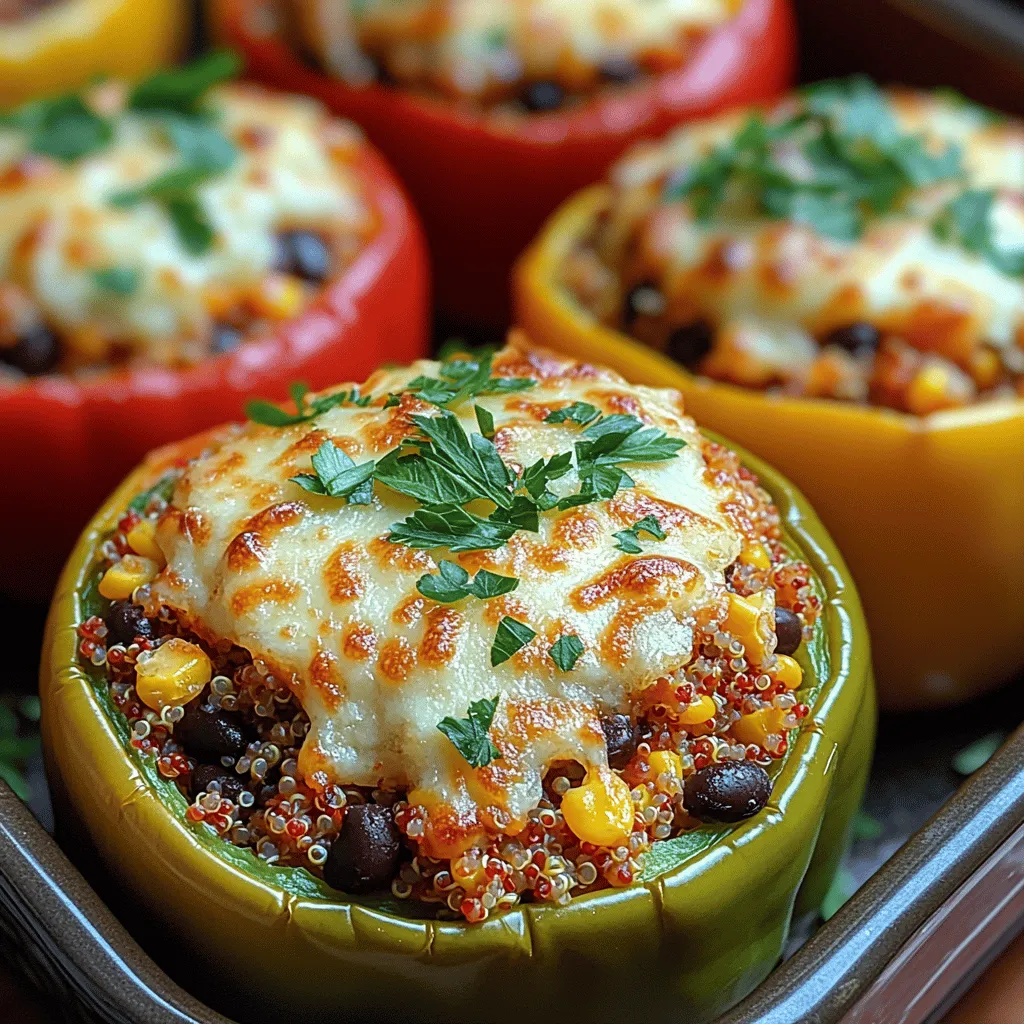 Cheesy Stuffed Bell Pepper Boats are not only a feast for the eyes but also a delightful and nutritious meal option that caters to a variety of dietary preferences. This dish brings together vibrant bell peppers, a hearty filling, and a gooey layer of cheese, making it an enticing choice for both vegetarians and meat-lovers alike. With a perfect balance of flavors and textures, these stuffed peppers are a healthy alternative to traditional comfort foods, allowing you to indulge without the guilt.