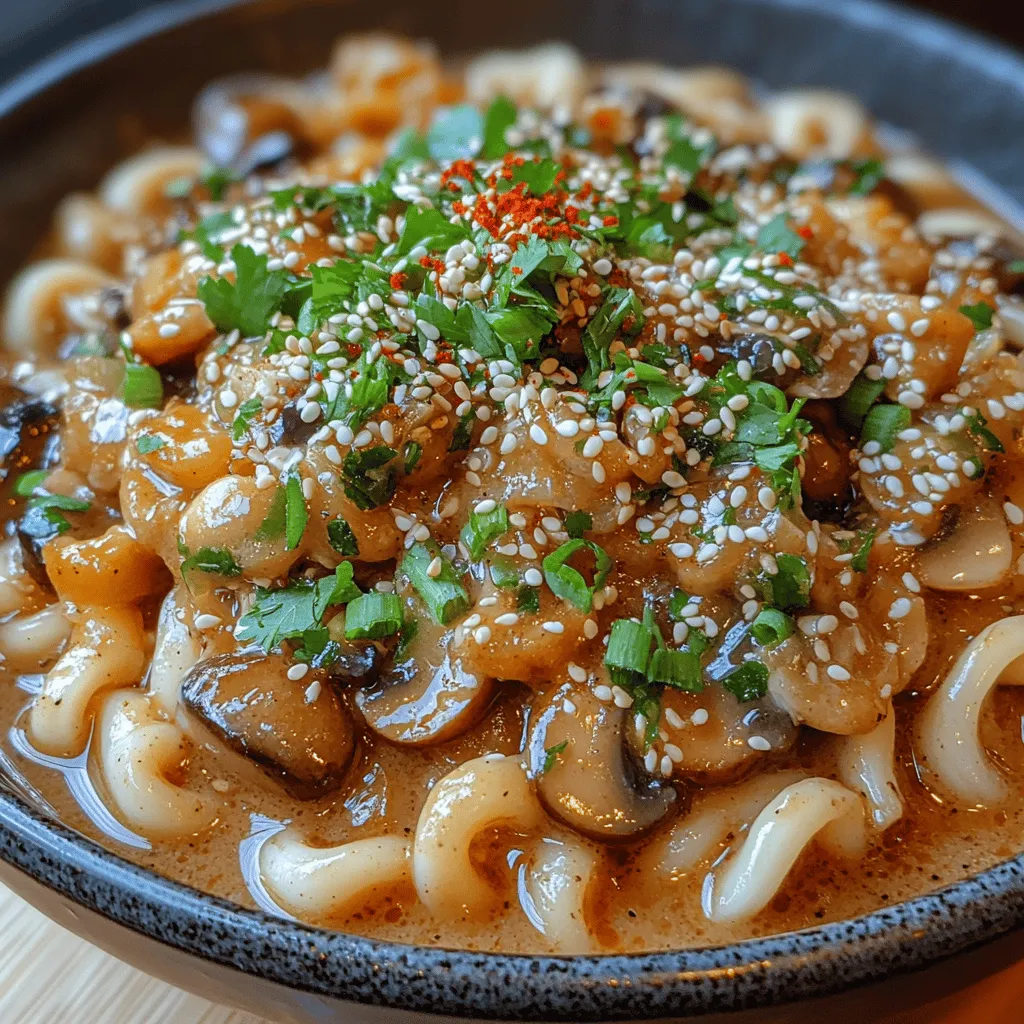 The culinary world is rich with diverse flavors and textures, and one dish that beautifully encapsulates this diversity is Earthy Miso Mushroom Udon. This hearty noodle dish has gained immense popularity for its comforting nature and impressive versatility, making it a staple in many households and restaurants alike. With its luscious, umami-rich miso broth, tender udon noodles, and a medley of mushrooms, this recipe is not only satisfying but also bursting with nutrients. Whether you're a seasoned chef or a novice in the kitchen, this Earthy Miso Mushroom Udon offers an inviting opportunity to explore Japanese cuisine in a delightful way.