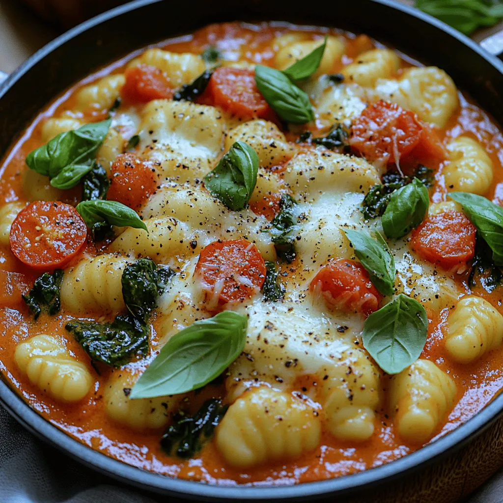 In the realm of comforting meals, few dishes can rival the simplicity and satisfaction of a Creamy Tomato Gnocchi Skillet. This dish effortlessly brings together the pillowy texture of gnocchi and a rich, flavorful tomato sauce, making it an ideal choice for busy weeknights or cozy weekends alike. Whether you are cooking for yourself or entertaining guests, this one-pan wonder not only pleases the palate but also minimizes cleanup, allowing you to savor the moment without stress.