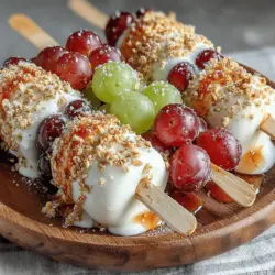 As the temperature rises and the sun shines brighter, the craving for something cool and refreshing becomes almost irresistible. Enter Chilly Grape Delights on a Stick—a delightful treat that presents the perfect balance of flavor, nutrition, and sheer fun. These frozen grape bites are not only a delicious way to beat the heat but also serve as a healthy snack or dessert option for individuals of all ages. The beauty of Chilly Grape Delights lies in their simplicity: with just a handful of ingredients and minimal preparation, you can create a colorful and tasty treat that satisfies your sweet tooth while keeping you refreshed.