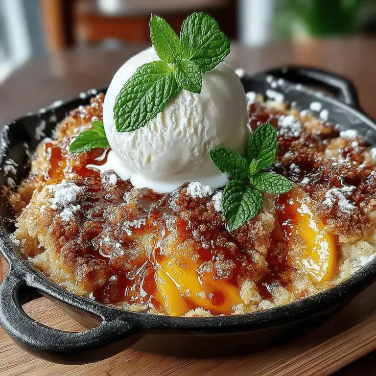 Welcome to the delightful world of cobblers, where warm, comforting flavors and the sweet essence of summer come together in a single dish. Among the many variations of this classic dessert, Sweet Peach Dreams Cobbler stands out with its luscious combination of ripe peaches enveloped in a tender, golden topping. This beloved recipe is not just a feast for the senses but a celebration of the joy that fresh fruit brings to our tables.