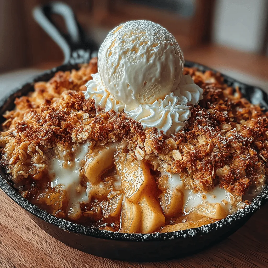 As the leaves turn golden and the air becomes crisp, there's nothing quite like the inviting aroma of a Warm Cinnamon Apple Crumble Skillet wafting through your home. This delightful dessert combines tender, spiced apples with a buttery crumble topping, creating a dish that is both comforting and nostalgic. Whether you're gathered around the kitchen with family or hosting friends for a cozy evening, this warm dessert is sure to evoke feelings of togetherness and warmth.