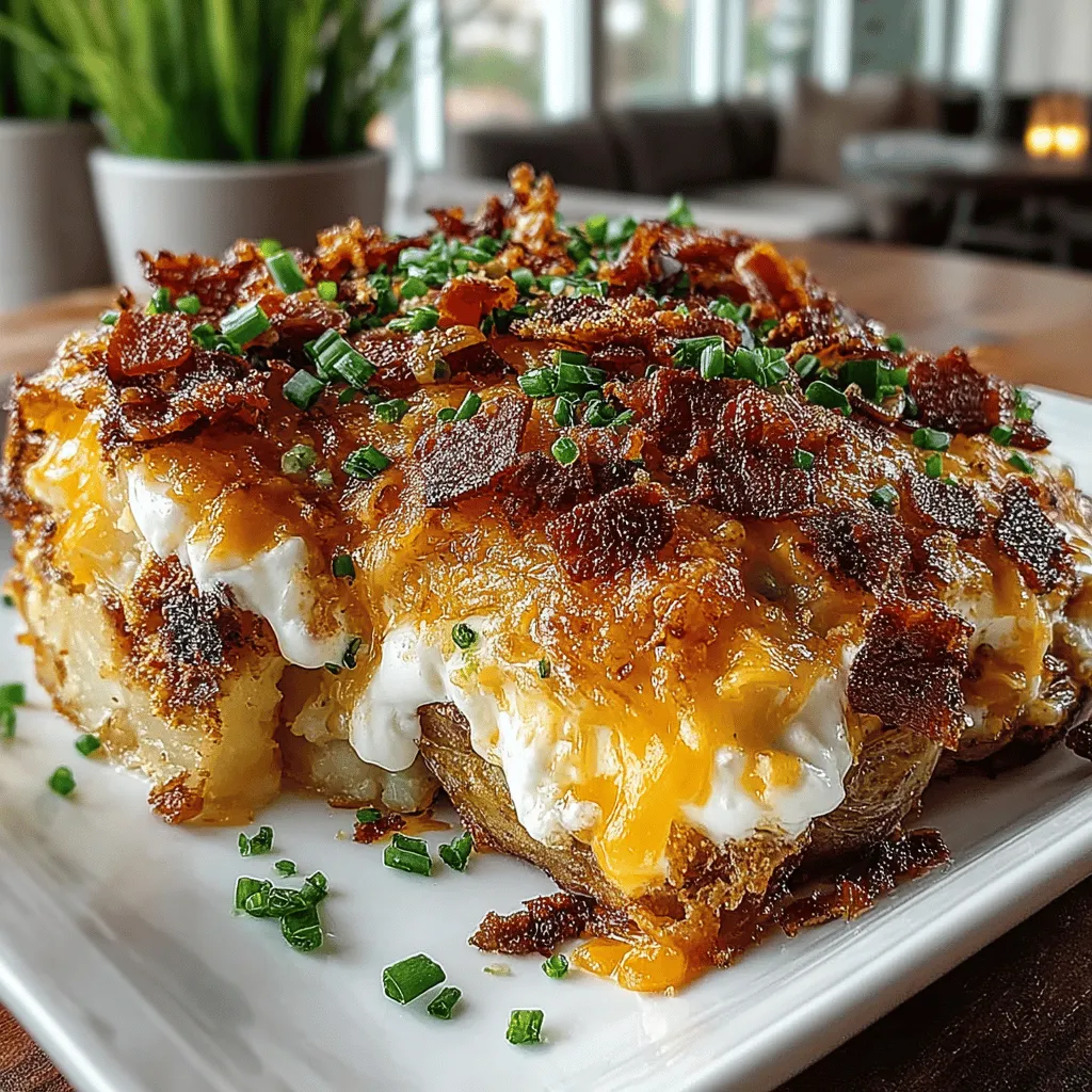 Casseroles have long been cherished as the quintessential comfort food, bringing warmth and satisfaction to the dinner table. Their versatility allows for endless variations, making them a staple for family gatherings, potlucks, and effortless weeknight dinners. One casserole that stands out for its rich flavors and hearty appeal is the Cheesy Bacon Potato Casserole. This dish combines creamy, cheesy goodness with the savory crunch of crispy bacon, creating a delightful balance of textures that is sure to please everyone.