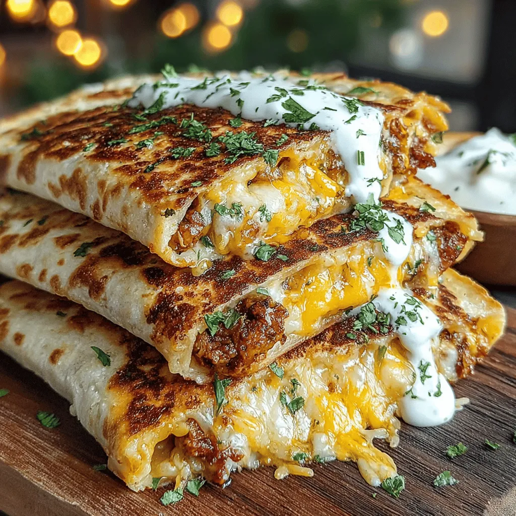When it comes to satisfying meals that are both delicious and nutritious, few dishes can compete with the Spicy Chipotle Turkey Quesadilla Pockets. This recipe is not just a quick fix for busy weeknights; it’s a culinary experience that balances vibrant flavors with wholesome ingredients. In a world where time is often scarce, these quesadilla pockets offer a perfect solution for families and individuals who refuse to compromise on taste. Whether you’re preparing a meal for your family or looking for a quick lunch option, these quesadilla pockets could easily become a staple in your kitchen.