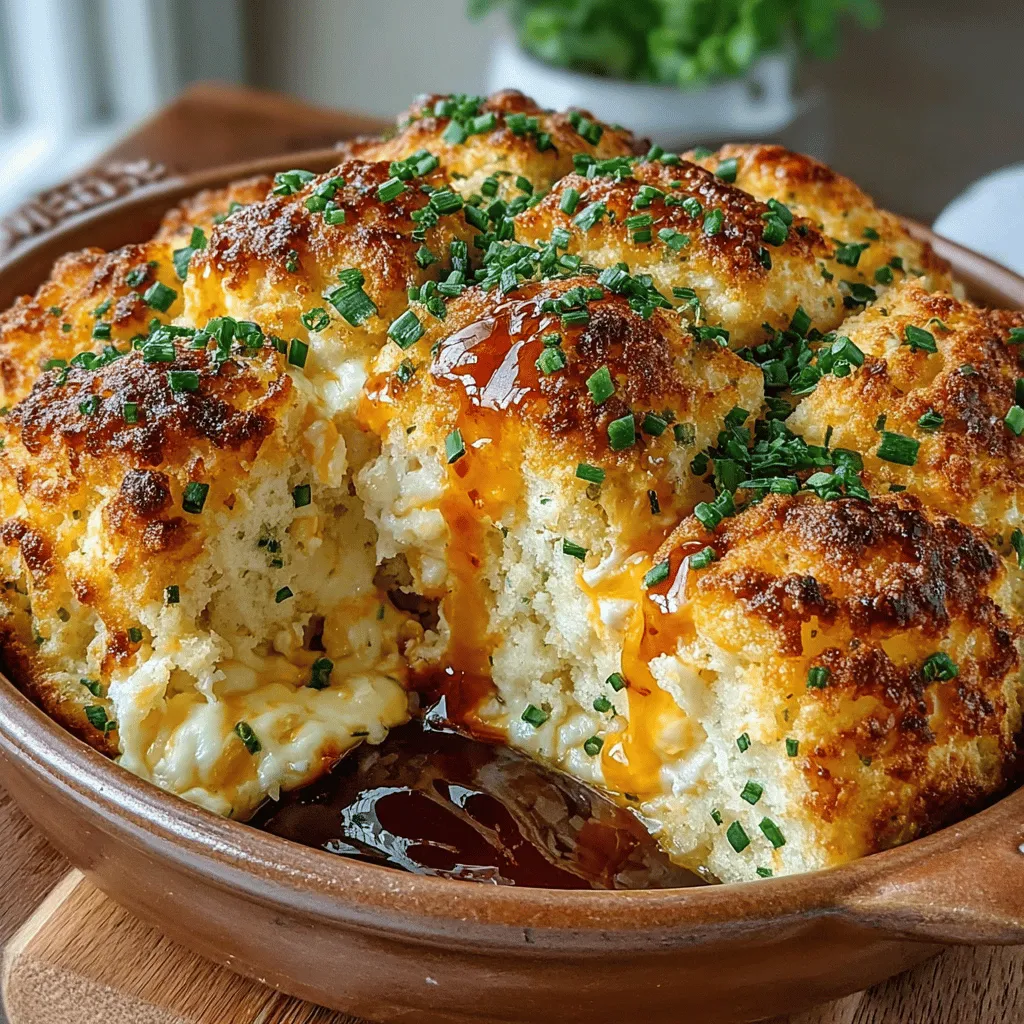 Imagine a lazy Sunday morning where the aroma of freshly baked biscuits fills the air, and your loved ones gather around the table, excited to share in a delicious breakfast. The Fluffy Scrambled Egg and Cheddar Biscuit Bake is the perfect centerpiece for such occasions. It’s an ideal dish for family gatherings, holiday breakfasts, or even a simple weekday treat when you want to elevate your morning routine. The combination of fluffy eggs and savory cheese encased in buttery biscuits makes it not only a meal but an experience to be savored.