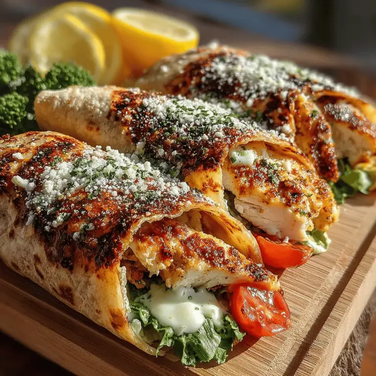 In today's fast-paced world, finding a healthy meal option that doesn't compromise on flavor can be a challenge. Enter the grilled chicken Caesar wrap—a delightful combination of tender, marinated chicken, crisp greens, and savory dressing, all enveloped in a nutritious whole wheat tortilla. This recipe not only satisfies your taste buds but also provides a balanced meal that fits seamlessly into any busy lifestyle.