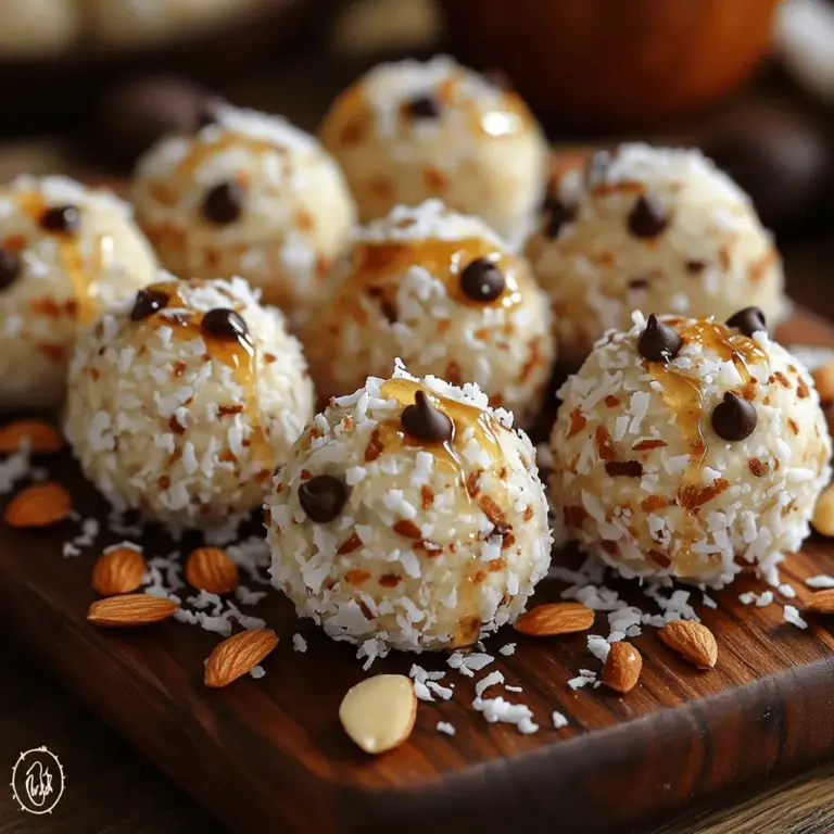 In recent years, the trend of healthy snacking has gained significant momentum, as more individuals seek to combine convenience with nutrition. With busy lifestyles, many people are turning to quick, portable snacks that not only satisfy their cravings but also nourish their bodies. Enter the Tropical Bliss Sweet Almond Coconut Snack Balls—a delightful blend of flavor and health that caters to those looking for a guilt-free treat. These snack balls are not only scrumptious but also made from wholesome ingredients, making them an ideal option for anyone striving to maintain a balanced diet while enjoying delicious flavors.